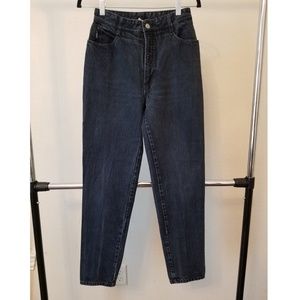 BONGO black high waisted mom jeans